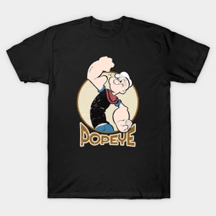 the sailor man - popeye vintage retro cartoon T-Shirt